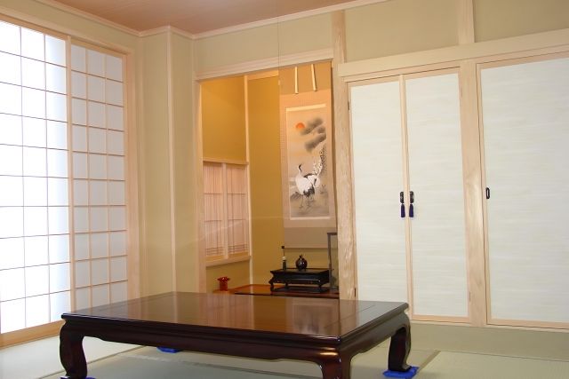 Tokonoma Japanese tradition healing space Japanese Washitsu Irikura Fittings and Furnishings Store