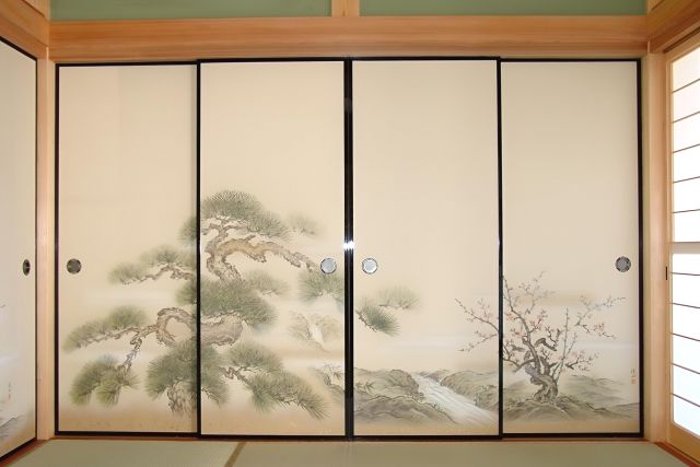 FusumaJapanese tradition healing space Japanese Washitsu Irikura Fittings and Furnishings Store